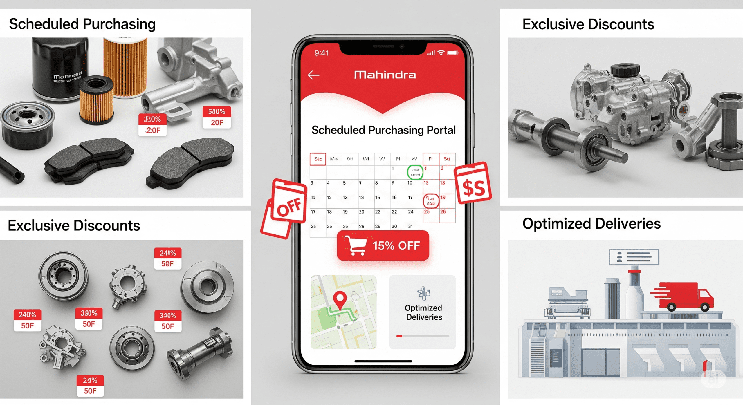 Repuestos Mahindra: Compra-Programada con descuentos y entregas optimizadas en IndiaDirecto 1 repuestos mahindra